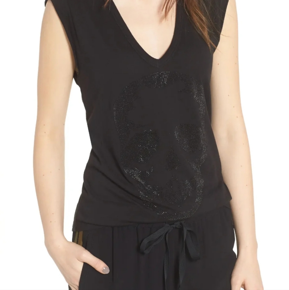 Grey Zadig & Voltaire grey tee small